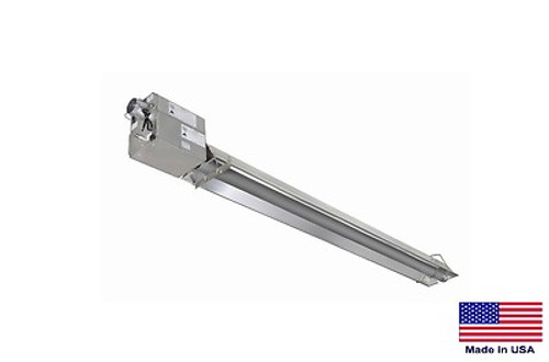 STRAIGHT TUBE HEATER Coml/Industrial - Infrared - LP Fired - 40 Ft - 100,000 BTU