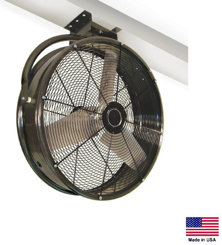 CIRCULATION FAN Ceiling Mounted - 30" - 1/4 Hp - 115V - 1 Phase - 8,200 CFM