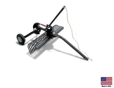 LANDSCAPE RAKE for ATVs & UTVs - Minimum 10 Hp to Operate - 48" Working Width