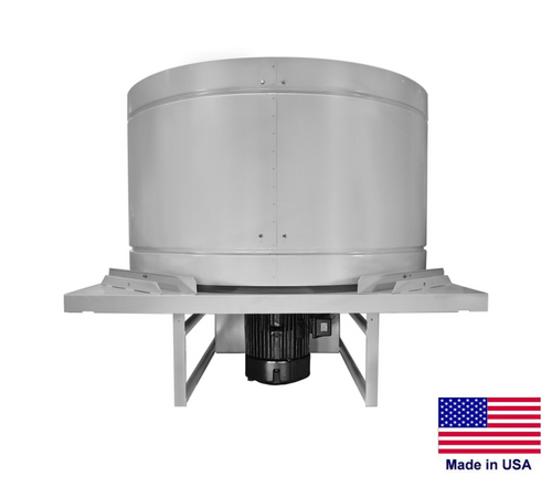 ROOF VENTILATOR EXHAUST FAN - Direct Drive - 24" - 230/460V - 1.5 Hp - 8320 CFM