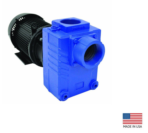 CENTRIFUGAL PUMP Cast Iron - 3" Ports - 7.5 Hp - 230V - 1 Phase - 22,800 GPH