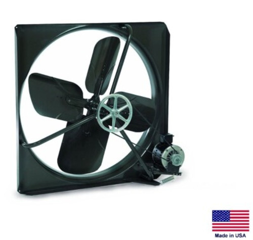 EXHAUST FAN Commercial - Belt Drive - 30" - 115V - 1 Phase - 1/3 Hp - 6,300 CFM
