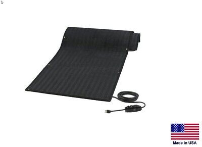 HEATED WALKWAY MAT Coml/Ind/Residential - Melts Snow & Ice - 240V 36" W x 240" L