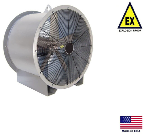 MANCOOLER BARREL FAN - Explosion Proof - 30" - 1.5 Hp - 230/460V - 11,300 CFM