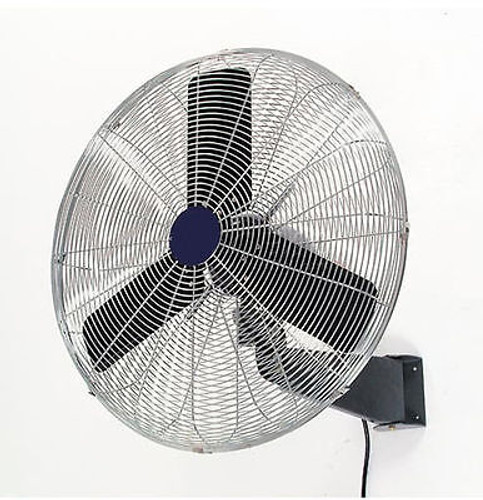 FAN - Commercial - Wall Mount - Oscillating- 115/120V - 3 Spd - 7,525 CFM - 24"