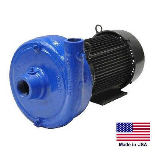 STRAIGHT CENTRIFUGAL PUMP - 10,800 GPH - 5 Hp - 208-230/460V - 2" In / 1.5" Out