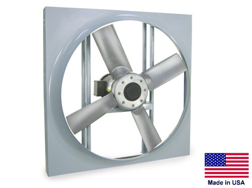 PANEL AXIAL EXHAUST FAN - Direct Drive - 30" - 230/460V - 2 Hp - 13,200 CFM