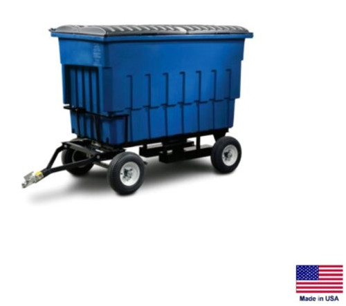 MOBILE TRUCK Industrial - Towable up to 25 MPH - 3 Cubic Yard - 1500 Lb Capacity