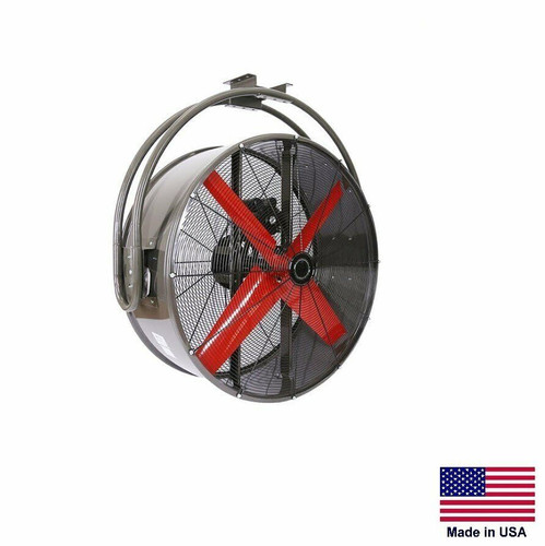 CIRCULATION FAN Ceiling Mounted - 48" - 1 Hp - 230/460V - 3 Phase - 19,460 CFM
