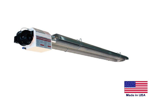 U TUBE HEATER Commercial - Infrared - LP Propane - 10 Ft - 45,000 BTU