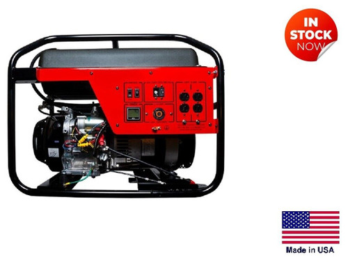 PORTABLE GENERATOR Commercial - 120/240V - 1 Phase - Honda Engine - 7,500 Watt