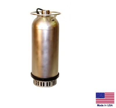 CONTRACTOR PUMP Submersible - Commercial - 2" Port - 2 Hp - 230V - 8,100 GPH