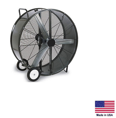 DRUM FAN Commercial - Portable - 36" - 1/2 Hp - 115/230V - 2 Speed - 10,900 CFM