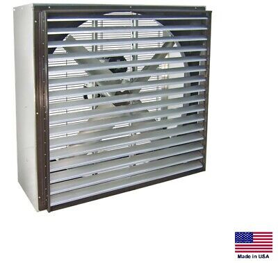 EXHAUST FAN Industrial - Combination - 42" - 3/4 Hp - 115/230V  1 Ph  14,600 CFM