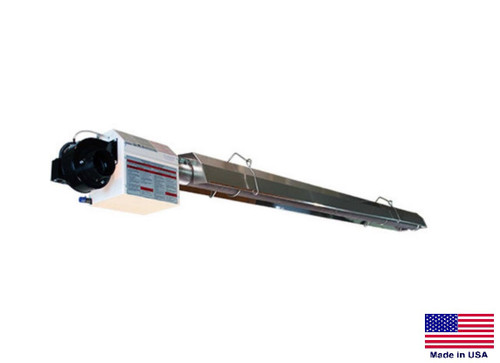 STRAIGHT TUBE HEATER Residential - Infrared - Natural Gas - 30 Ft - 55.000 BTU