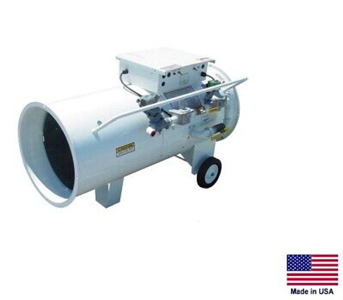 PORTABLE HEATER Coml/Industrial - Ductable - VP & NG Fired - 750,000 BTU
