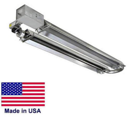 U TUBE HEATER Commercial - Infrared - Natural Gas - 20 Ft Tube - 50,000 BTU a