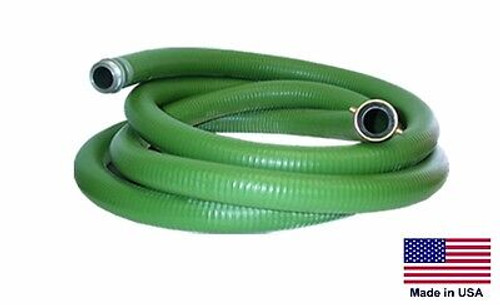 PUMP SUCTION HOSE Commercial - NPT Threaded - 4" x 20 Ft PUMP SUCTION HOSE Commercial - NPT Threaded - 4" x 20 Ft