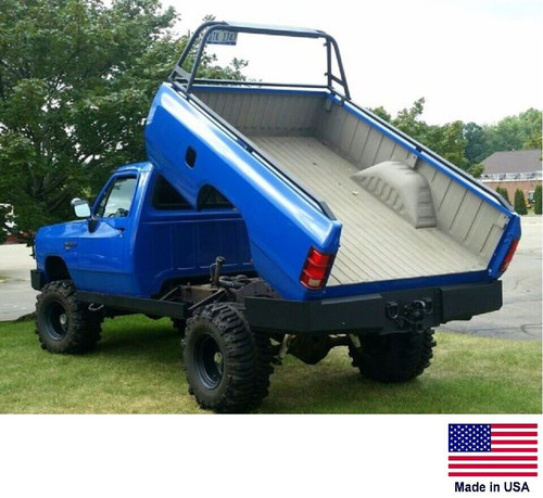 PICKUP BED DUMP KIT 1984 thru 1993 Dodge Pickups w/8 Ft Beds - Power ↑ Power ↓