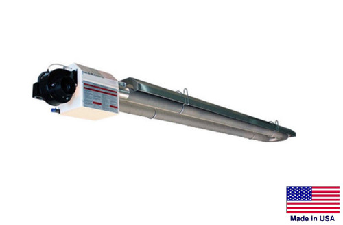 U TUBE HEATER Residential - Infrared - LP Propane - 20 Ft - 45,000 BTU