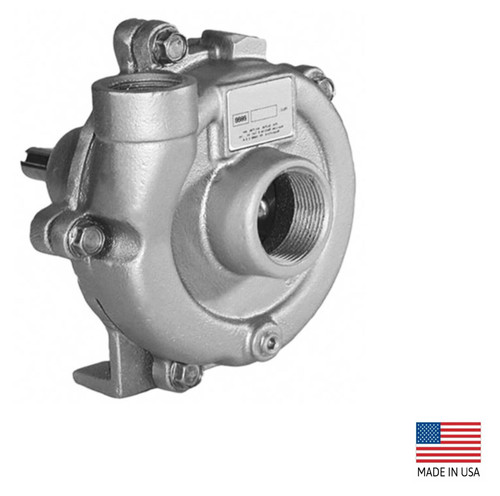 CENTRIFUGAL PUMP Cast Stainless Steel - Belt Drive - 1-1/4" & 1" Ports  5100 GPH