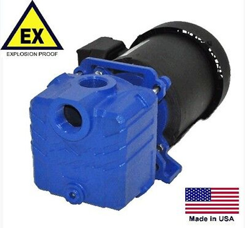 CENTRIFUGAL PUMP - Explosion Proof - 1/2 Hp - 115/230V - 1" Ports - 3,000 GPH CENTRIFUGAL PUMP - Explosion Proof - 1/2 Hp - 115/230V - 1" Ports - 3,000 GPH