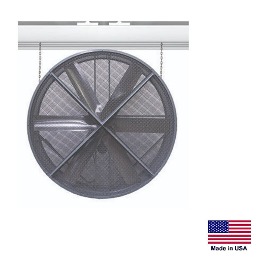 DRUM FAN Suspended Mount - Belt Drive  84" - 1 Hp - 460V - 3 Phase - 47,500 CFM