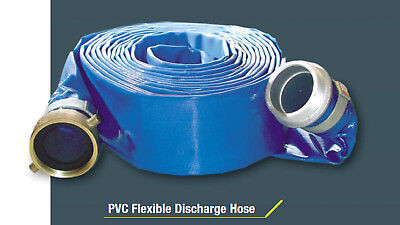 PUMP DISCHARGE HOSE Coml - NPT Threaded 3" x 25 Ft