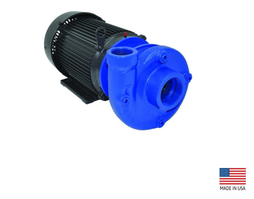 CENTRIFUGAL PUMP Cast Iron - 3" In / 3" Out - 10 Hp - 230V - 1 Ph - 500 GPM