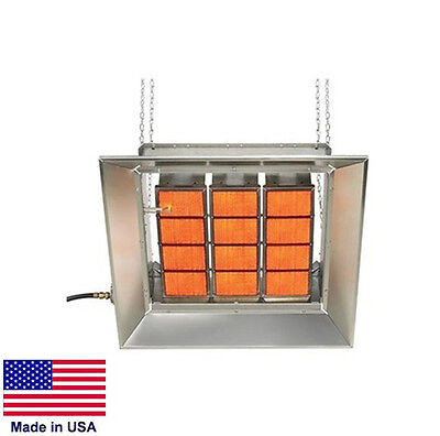 HEATER - Commercial - Ceramic Infrared - Natural Gas - Aluminum Stl  100,000 BTU