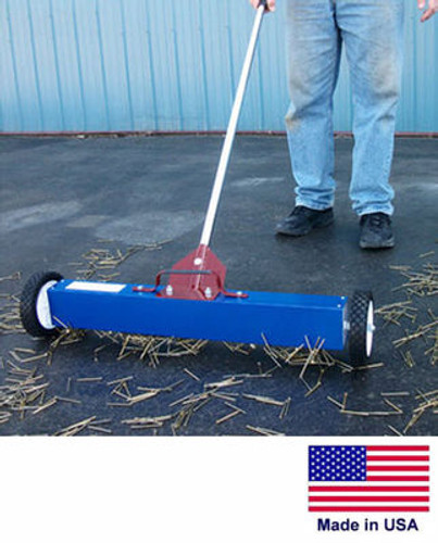 MAGNETIC SWEEPER Commercial/Industrial - 36" Cleaning Path - with Load Release