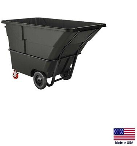TILT BIN TRUCK Commercial - 1.5 Cubic Yard - 1300 Lb Cap - Forklift Accessible