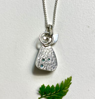 Slag with Leaf Necklace
