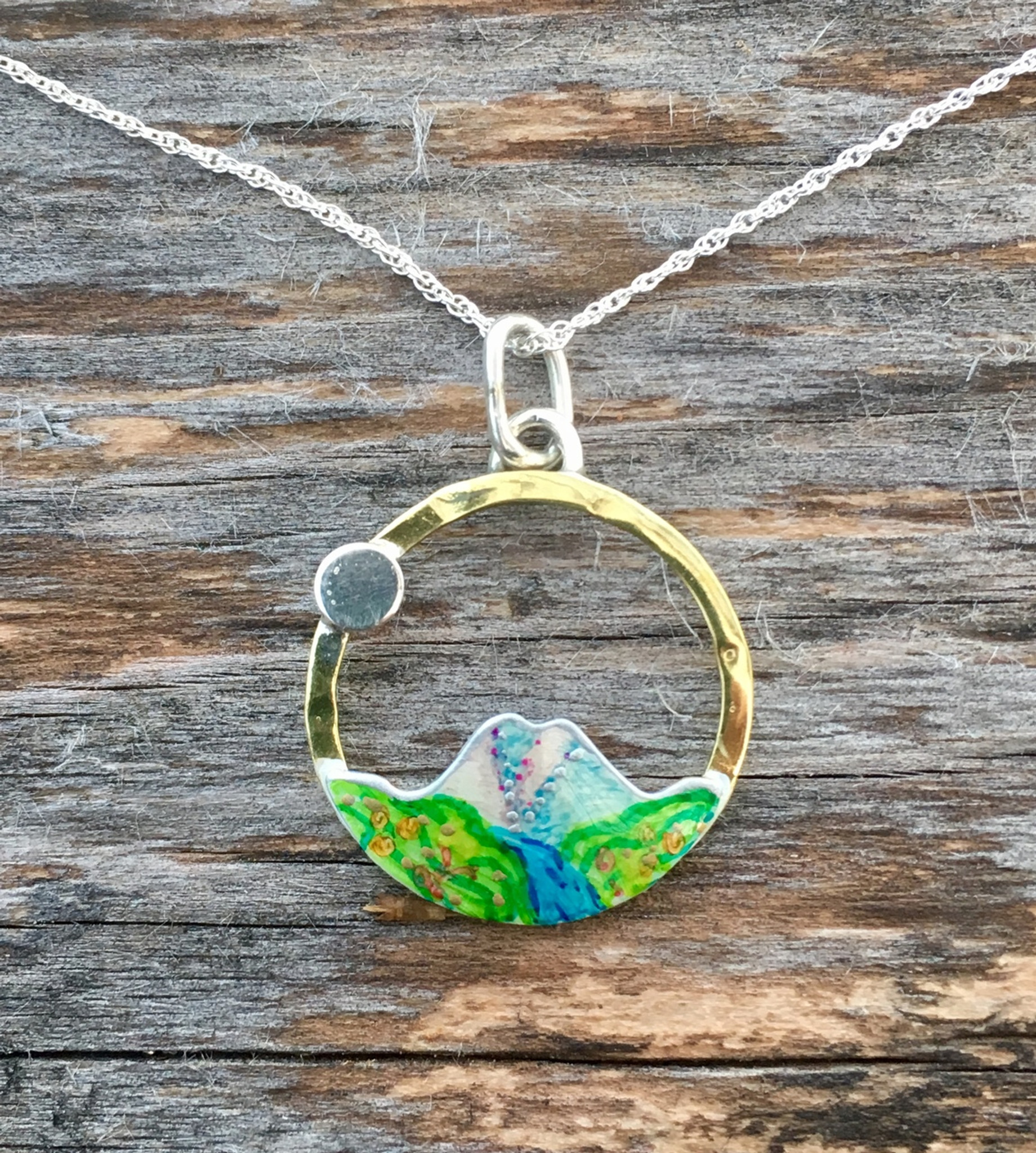 The Mountains Are Calling Necklace