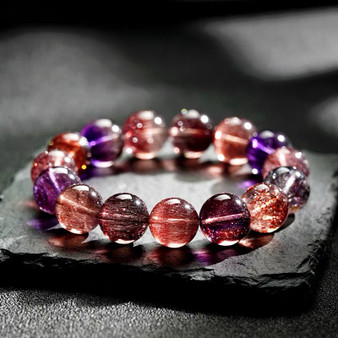 Rainbow Super Seven Crystal Bracelet