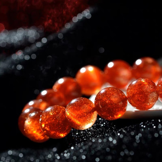 Sparkle Sunstone Crystal Bracelet
