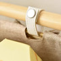 Durable Leather Buckles & Solid Wood Crossbar
