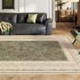 vintage green area rug