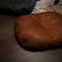 Leather Tufted Cushion