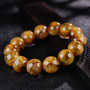 Golden Titanium Rutilated Crystal Bracelet