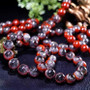 Red Rutilated Silver Titanium Crystal Bracelet