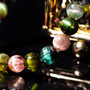 Rainbow Cat's Eye Tourmaline Crystal Bracelet