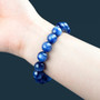 Blue Cat's Eye Kyanite Crystal Bracelet