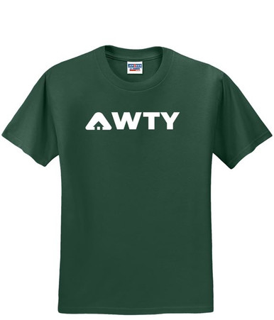 AWTY TEE - GREEN - Awty School Store