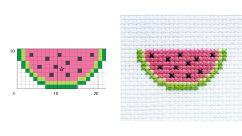 Cross Stitch GEM for Hatch Embroidery