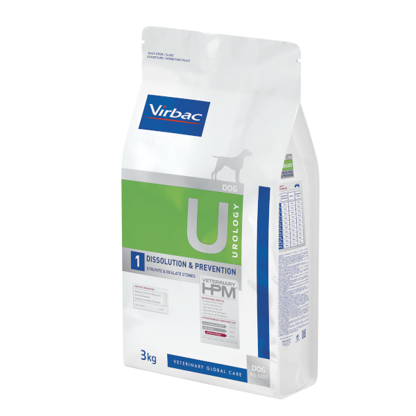 Urology Dog Food U1 - For Urinary Disorders & Stones - Virbac UK