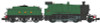 Dapol N Gauge GWR 63xx Mogul 7301 BR GWR Green 2D-043-003