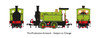 Rapido Trains OO Gauge NER Class Y7 0-4-0T - No 1310 NER Saxony Green Simplified  DCC Ready Model Steam Locomotive 932002