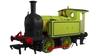 Rapido Trains OO Gauge NER Class Y7 0-4-0T - No 1310 NER Saxony Green Simplified  DCC Ready Model Steam Locomotive 932002