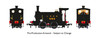 Rapido Trains OO Gauge NER Class Y7 0-4-0T - No 986 LNER Plain Black DCC Ready Model Steam Locomotive 932006